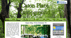 Desktop Screenshot of catonplacecampgrounds.com